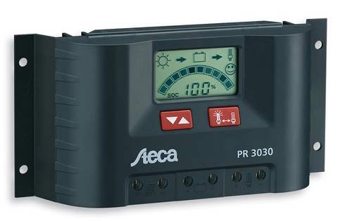 Regolatore di carica (PWM) 30A 12V/24V - STECA Regolatore di carica (PWM) 30A 12V/24V - STECA