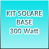KIT SOLARE BASE 3 - 300Watt 24Volt
