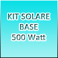 KIT SOLARE BASE 7 - 500Watt 24Volt