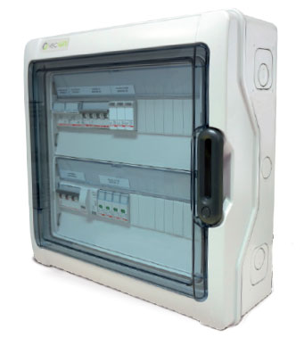 Quadro di campo + interfaccia 2 stringhe TRIFASE Quadro di campo + interfaccia 2 stringhe TRIFASE